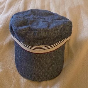 Burberry “Conductor’s” Cap Denim - Sz. M